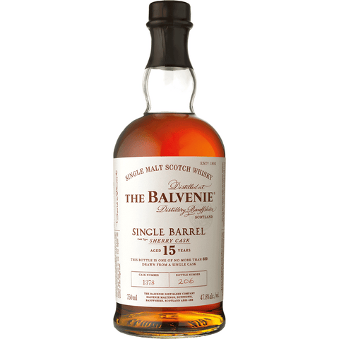 The Balvenie 15 Year Sherry Cask Scotch Whisky